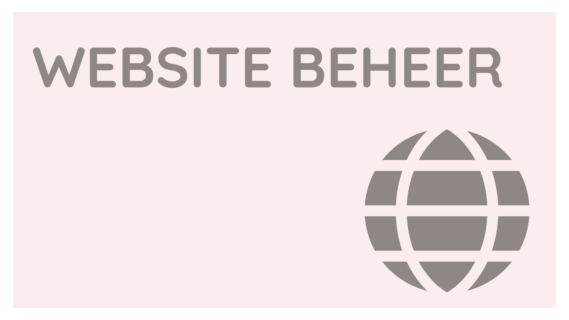 Website beheer